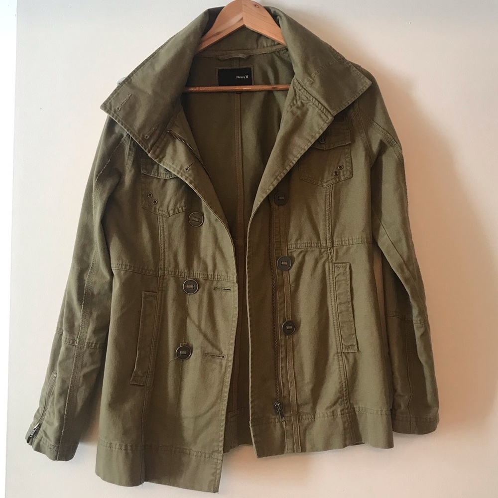 Hurley - Green Cargo Jacket